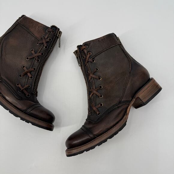 Freebird Liverpool brown leather boots - Picture 3 of 7